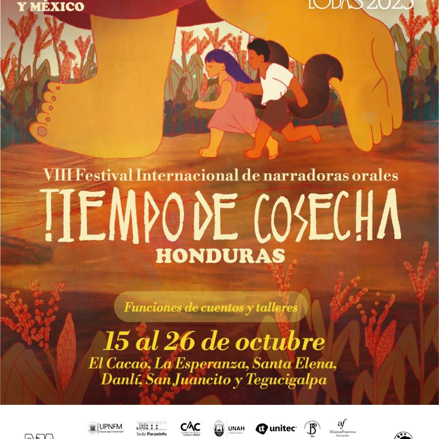  VIII Festival Internacional de narradores orales “Tiempo de Cosecha” – Honduras 