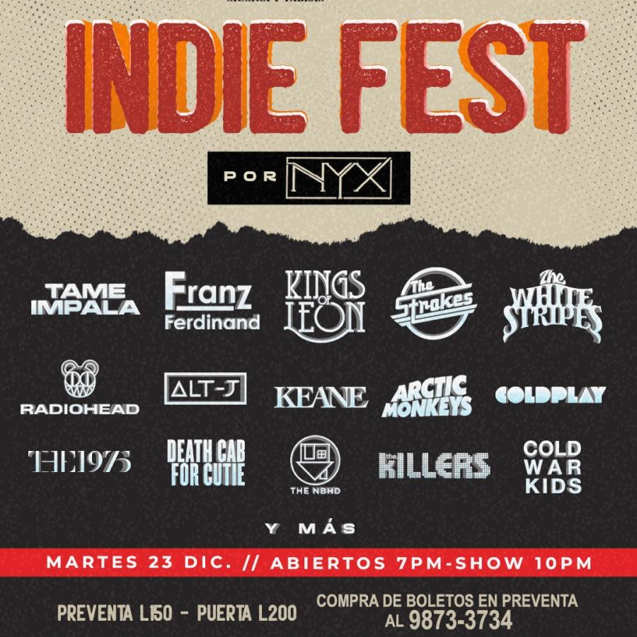 Indie Fest: Donde el sonido alternativo es el protagonista 