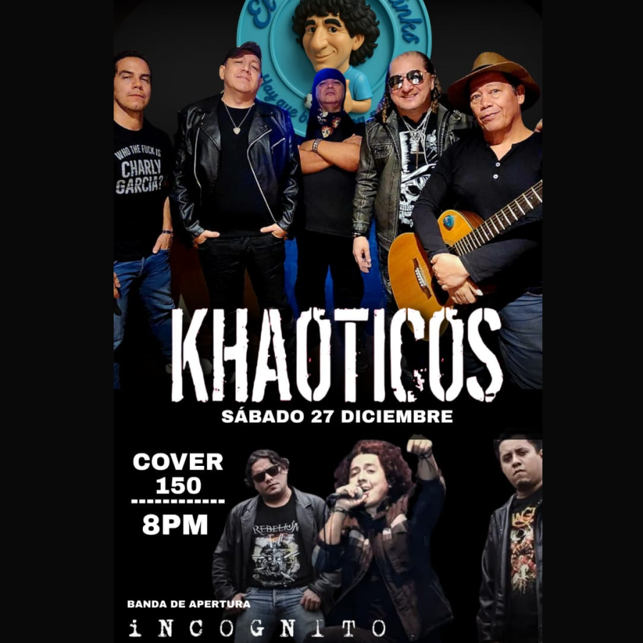 Khaoticos y Max Urso en Concierto
