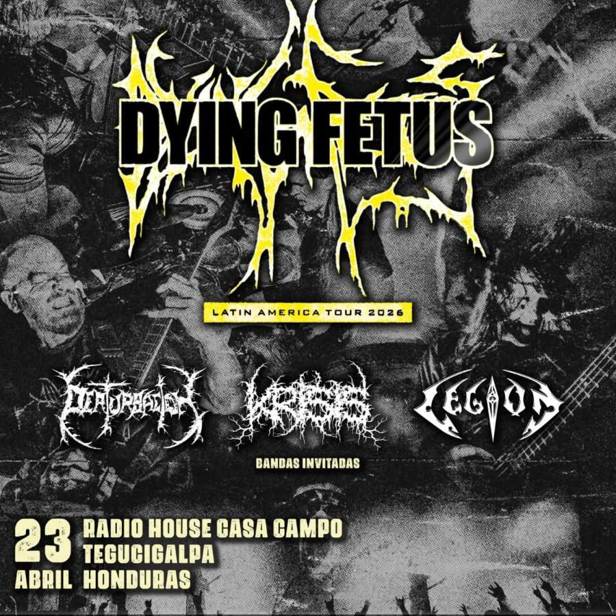 Dying Fetus: Latín América Tour 2026 