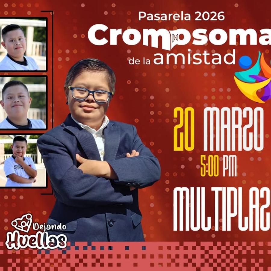 Dejando Huellas la Pasarela: Cromosoma de la Amistad 