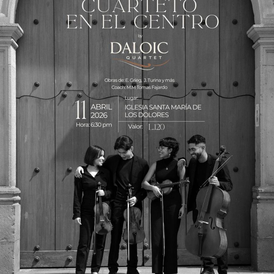 Concierto debut: Cuarteto en el Centro 