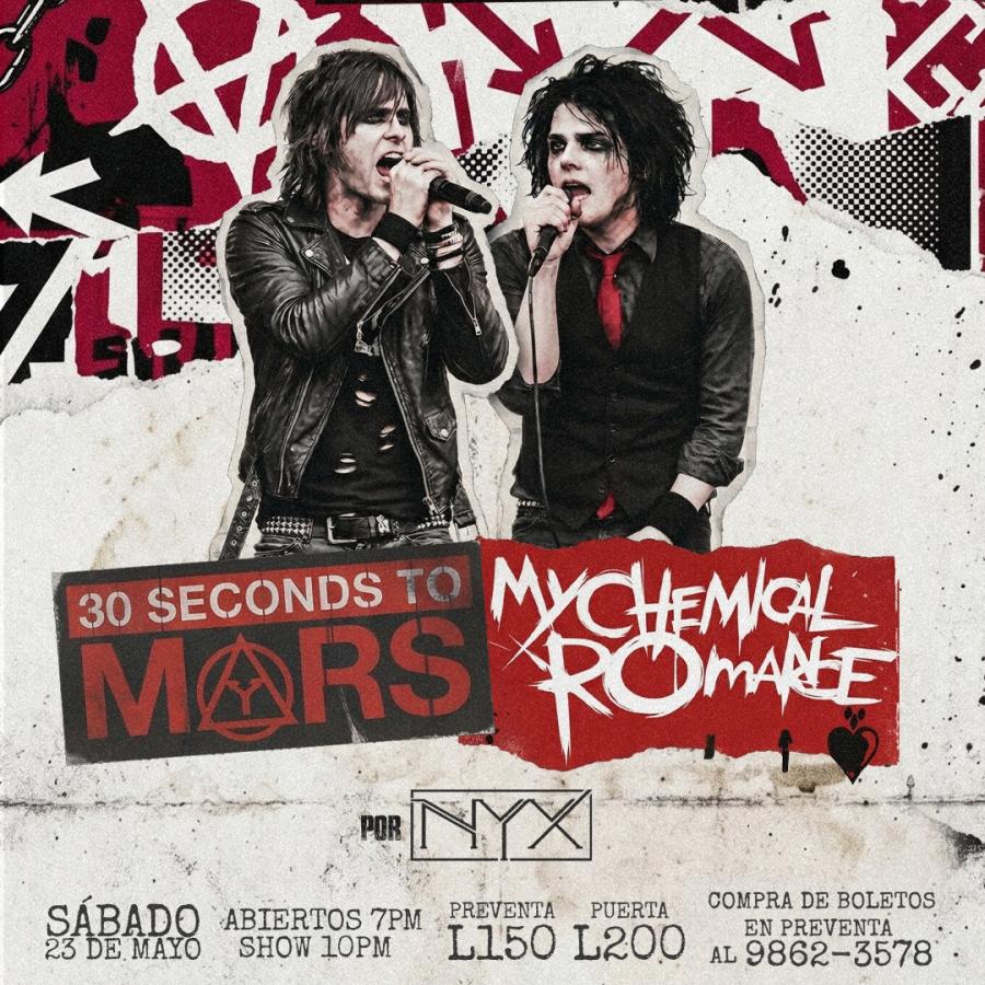 Especial MY CHEMICAL ROMANCE & 30 SECONDS TO MARS