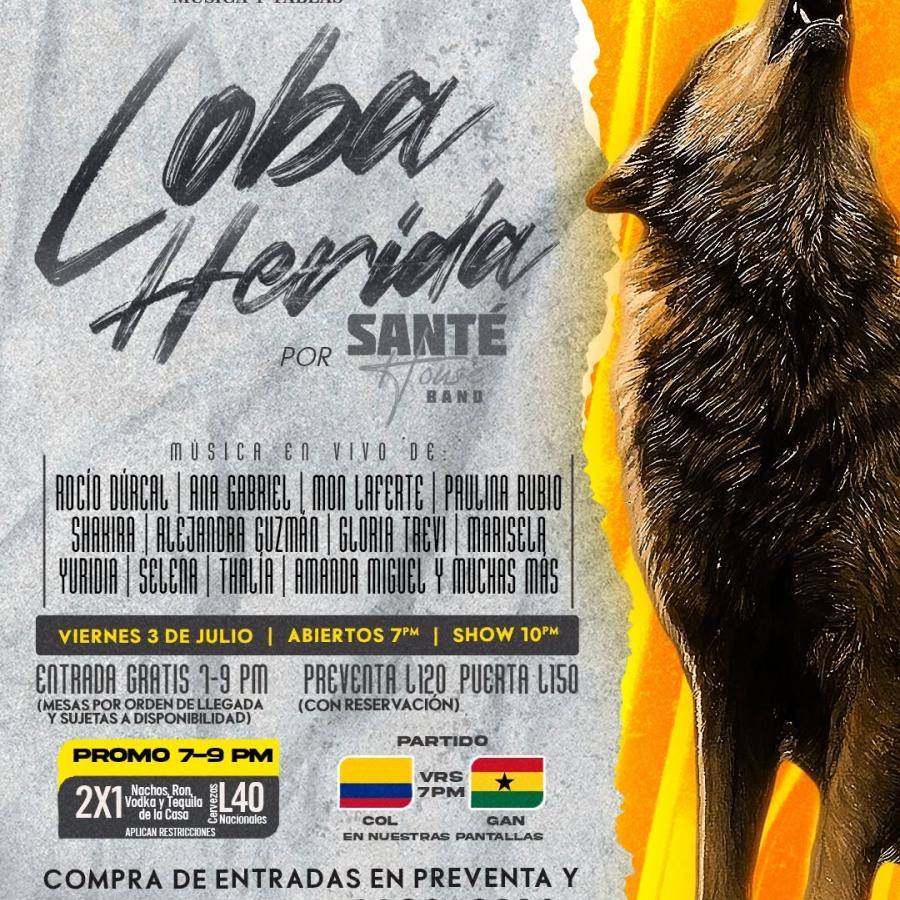 Loba herida: cántale al desamor 