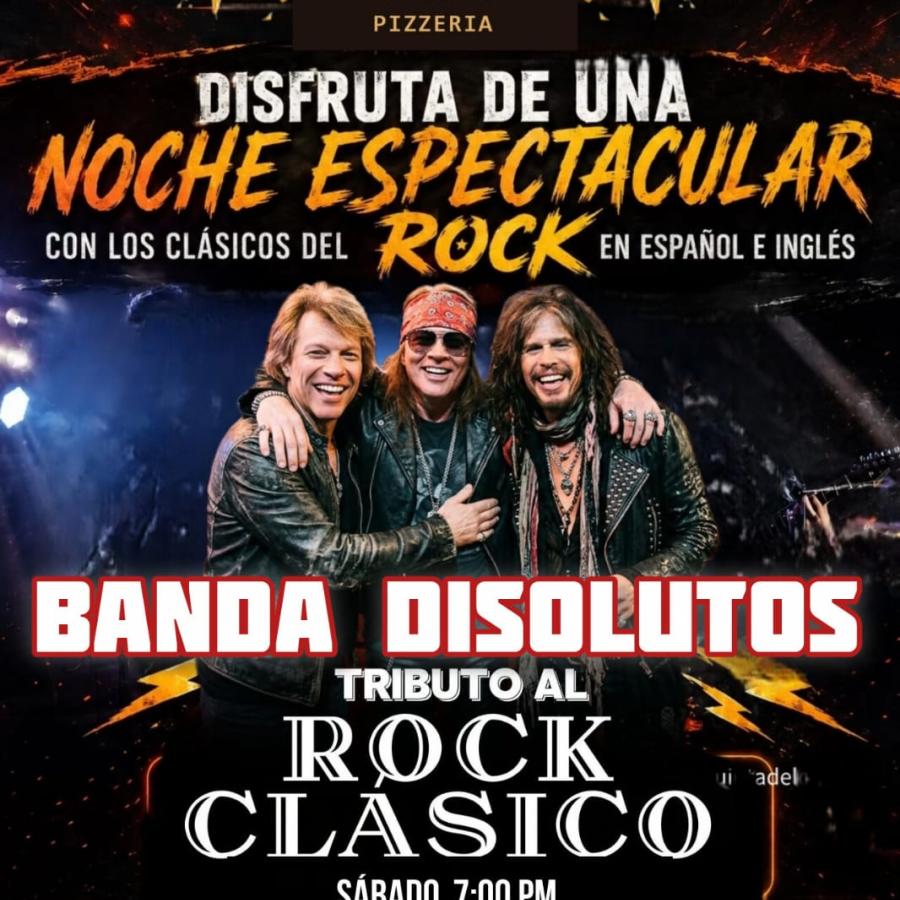 Tributo al Rock Clásico por Banda Disolutos 