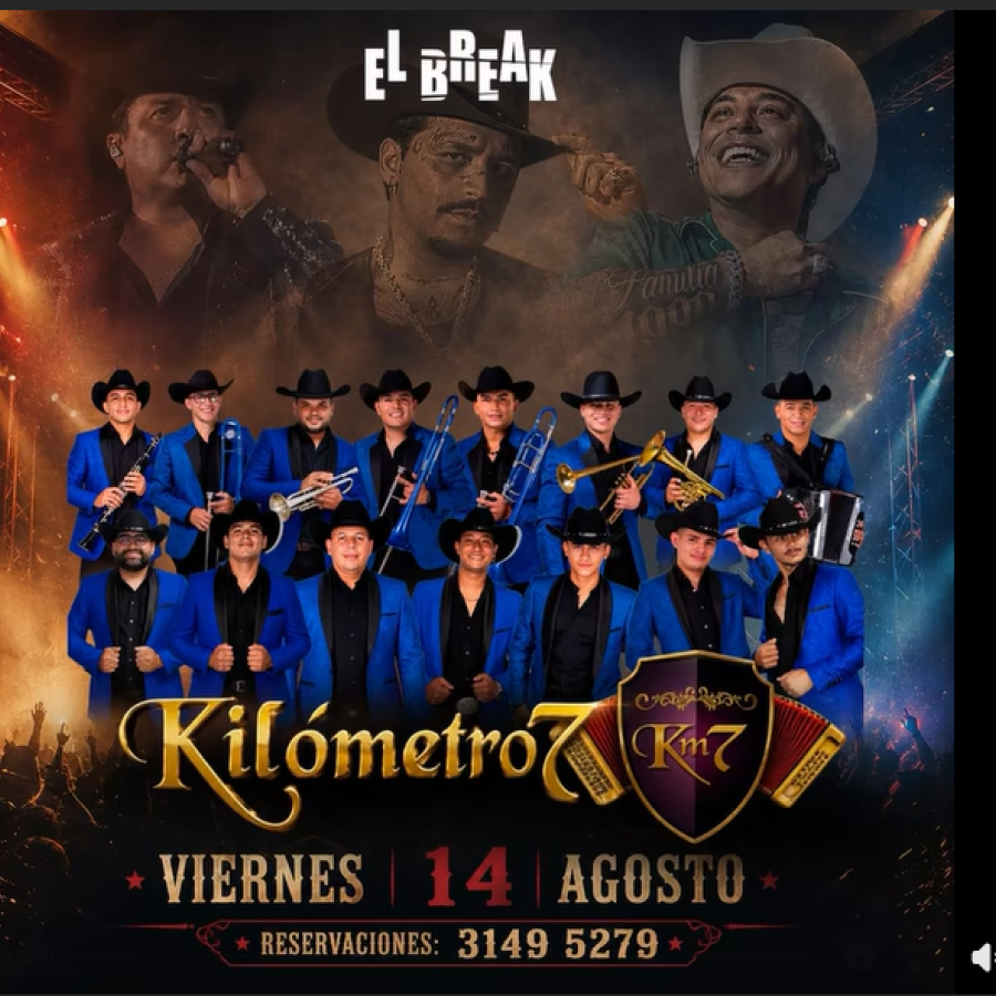 Una noche de pura música norteña con Kilómetro 7 