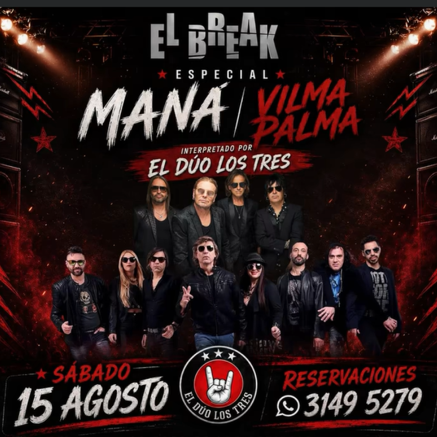 Especial Maná/Vilma Palma con El Dúo Los Tres