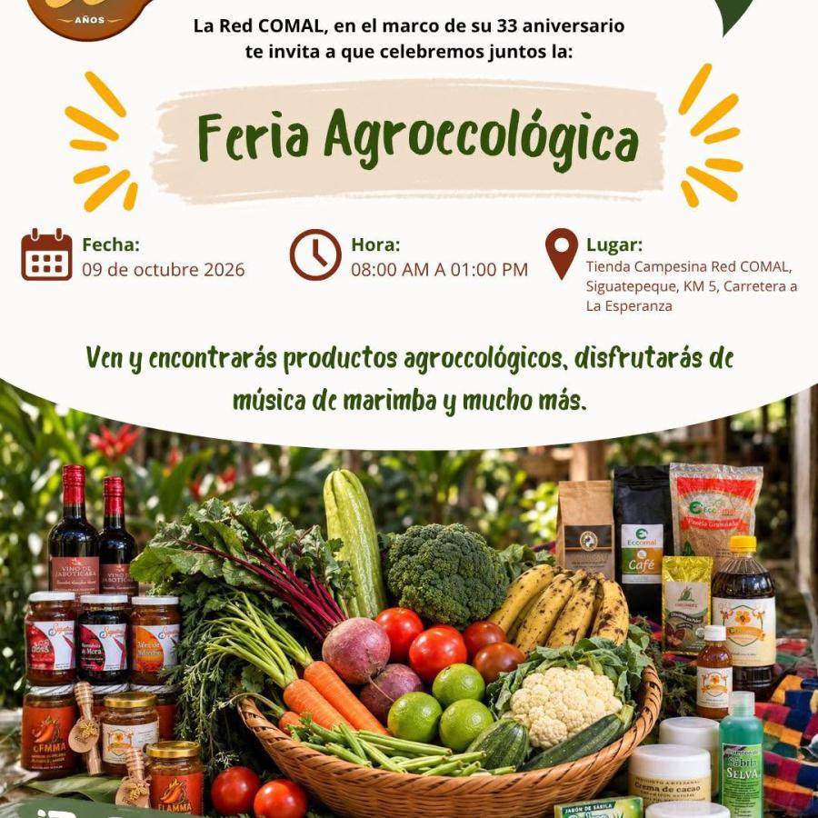 Feria Agroecológica Red Comal 