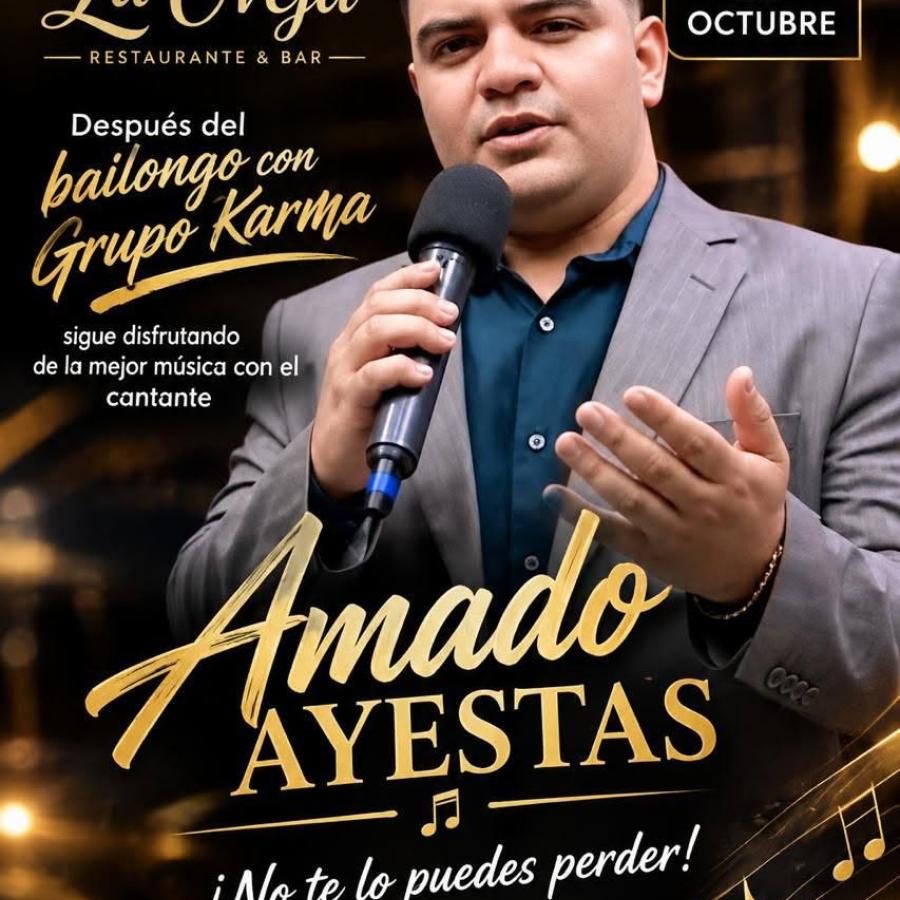 Amado Ayestas en vivo 