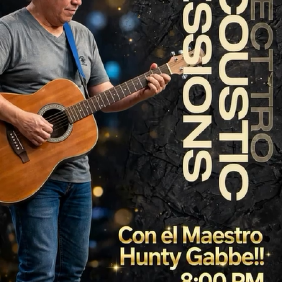 Acoustic Sessions con el maestro Hunty Gabbe