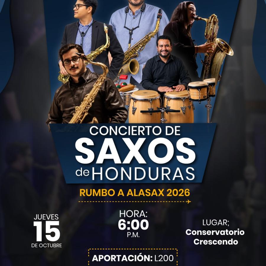 Concierto de Saxos de Honduras 