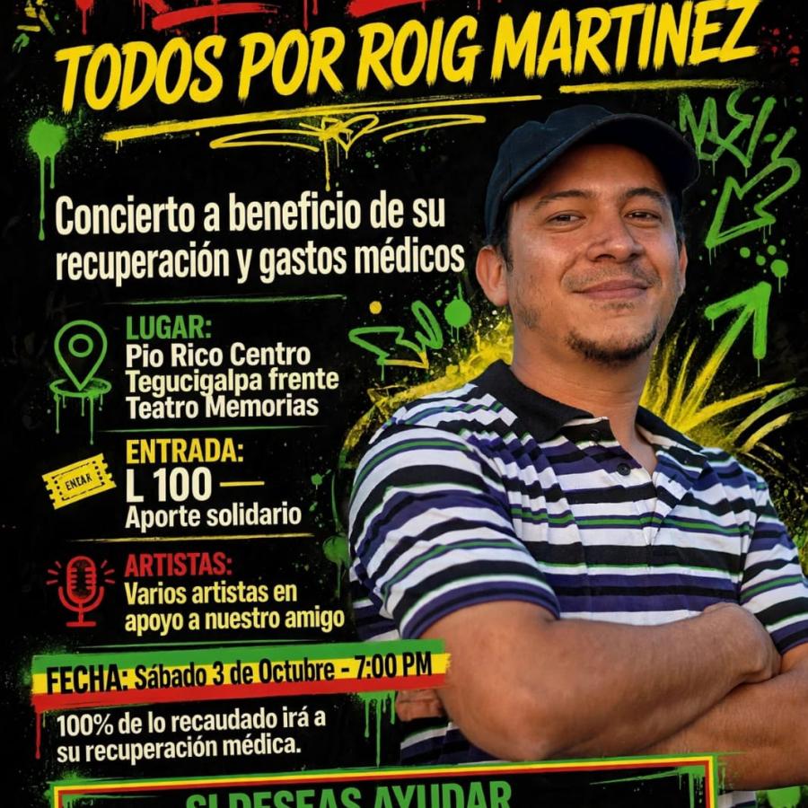 Rap Solidario: todos por Roig Martínez 