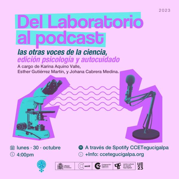 Sumérgete en el mundo de la ciencia con nuestro podcast "Las Otras Voces de la Ciencia! a cargo de Karina Aquino Valle, Esther Gutierrez y Johana Cabrera