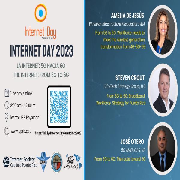 Internet Day 2023 La Internet: 5G hacia 6G 