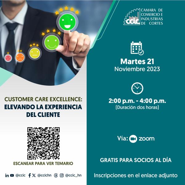 Taller: Costumer care excellence: Elevando la experiencia del cliente
