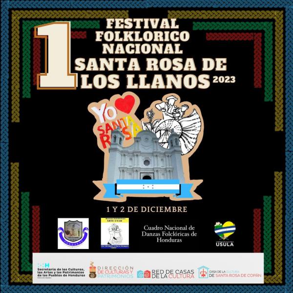 Primer Festival Folklórico Nacional Santa Rosa de los Llanos 2023 RDS