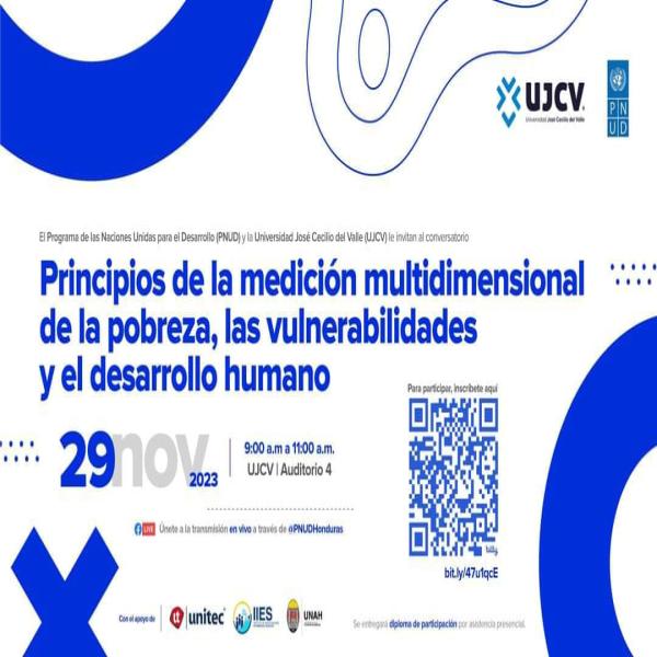 Conversatorio: “Principios de la medición multidimensional de la pobreza, las vulnerabilidades y el desarrollo humano"