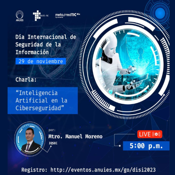 Charla "Inteligencia artificial en la ciberseguridad"