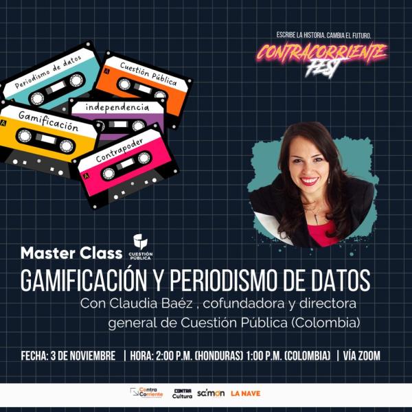 Master Class: Gamificación y Periodismo de Datos 