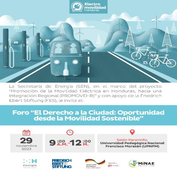 Foro "El Derecho a la Ciudad: Oportunidad desde la Movilidad Sostenible" 
