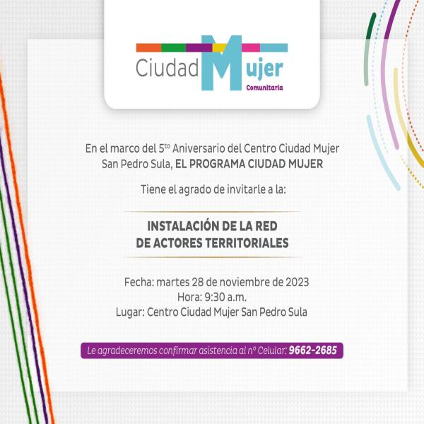 Ciudad Mujer Comunitaria: Tejiendo comunidades libres de violencias 