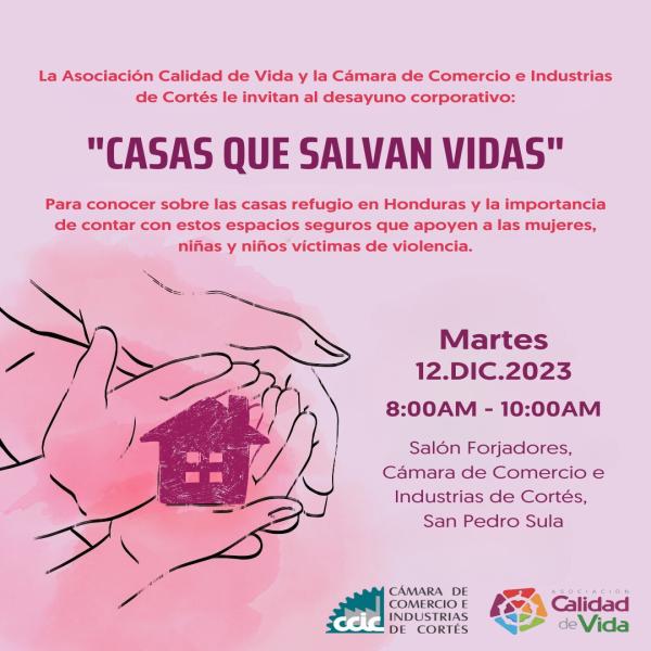 Desayuno Corporativo: Proyecto “Casas que salvan vidas”