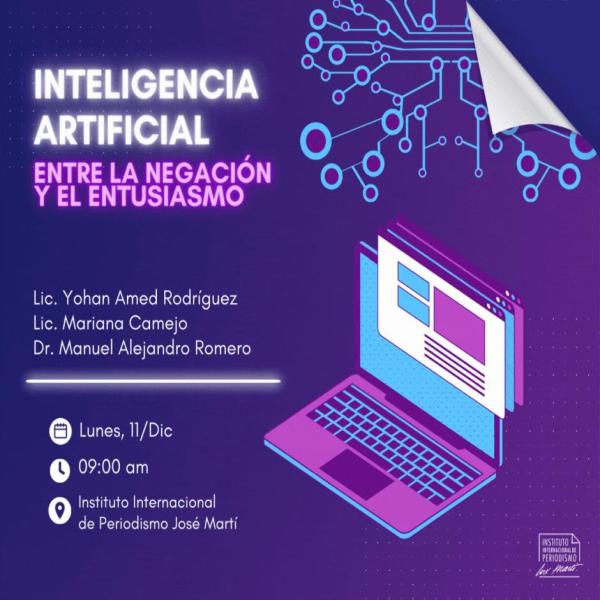 Conversatorio: Inteligencia artificial: Entre la navegación y el entusiasmo 