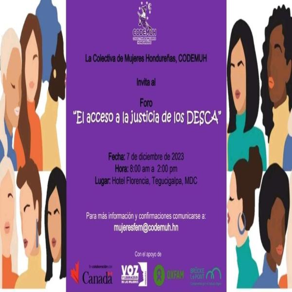 Foro: El acceso a la justicia de los DESCA 