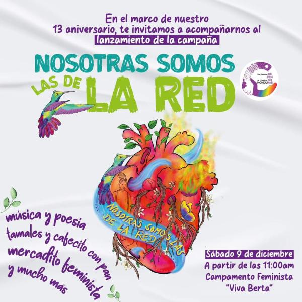 Invitación a prensa: Lanzamiento de la campaña ¡Nosotras somos las de la Red!