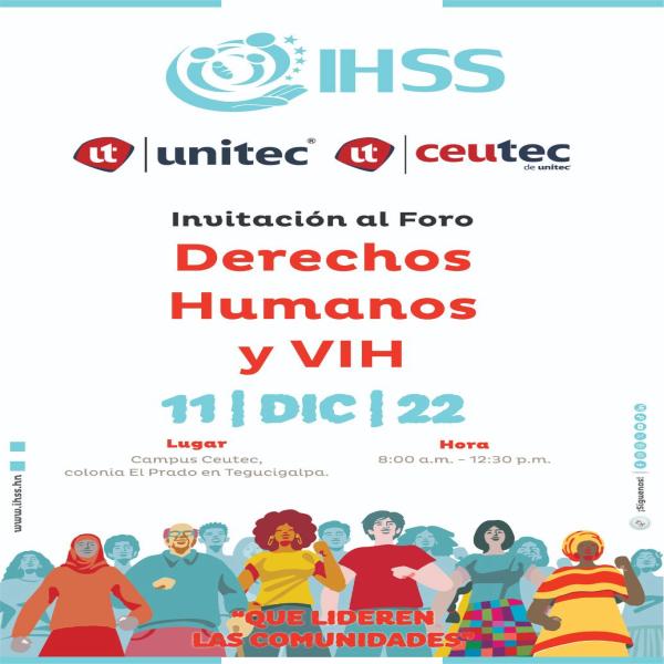 Invitación a la prensa: Foro Derechos Humanos y VIH  