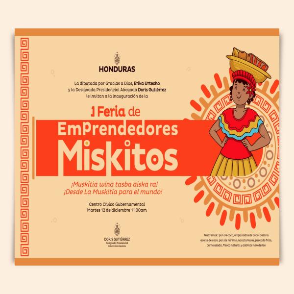 Convocatoria de Prensa: 1ra Feria de Emprendedores Miskitos 