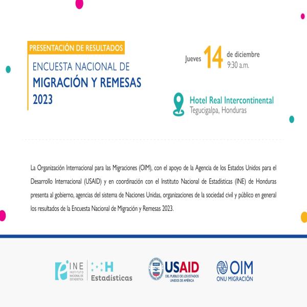 Cobertura de Prensa: Presentación de hallazgos de la Encuesta Nacional de Migración y Remesas 2023