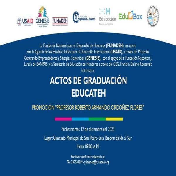 Cobertura de Prensa: Actos de graduación EDUCATEH