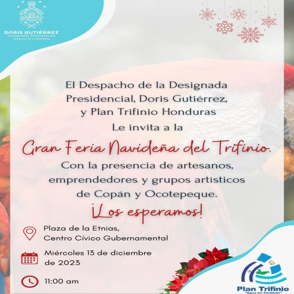 Cobertura de Prensa: Gran Feria Navideña del Trifinio 