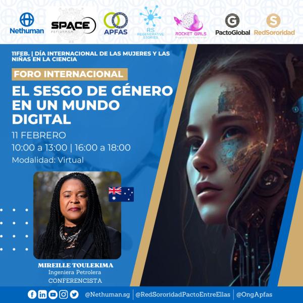 Foro internacional "El sesgo de género en un mundo digital"