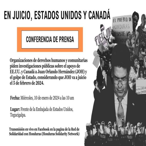 Conferencia de Prensa: En juicio, Estados Unidos y Canadá 