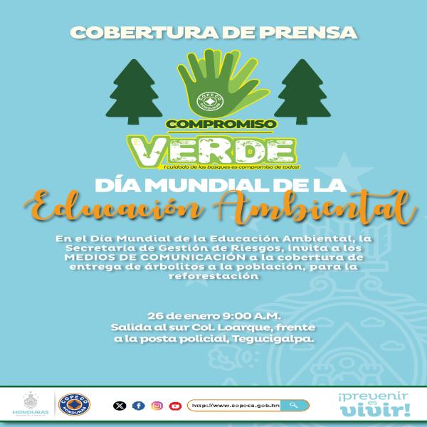 Cobertura de Prensa. Compromiso Verde – Día Mundial de la Educación Ambiental 