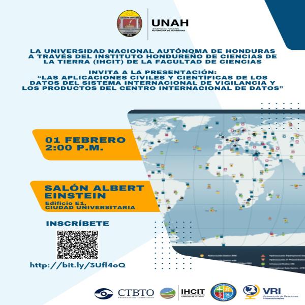 Presentación: “Las aplicaciones civiles y científicas de los datos del Sistema Internacional de Vigilancia y los productos del Centro Internacional de Datos”