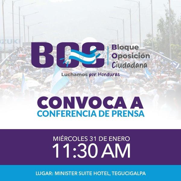 Convocatoria de Prensa: BOC 