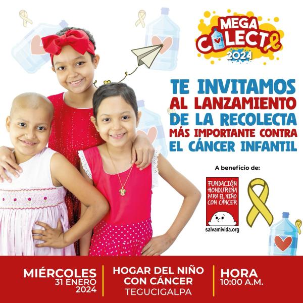 Convocatoria de Prensa: Lanzamiento de la Mega Colecta 2024 a beneficio de la Fundación para el Niño con Cáncer 