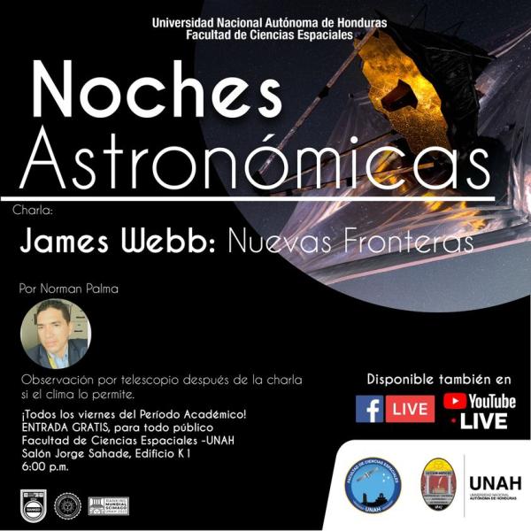 Noches Astronómicas: James Web: Nuevas Fronteras 