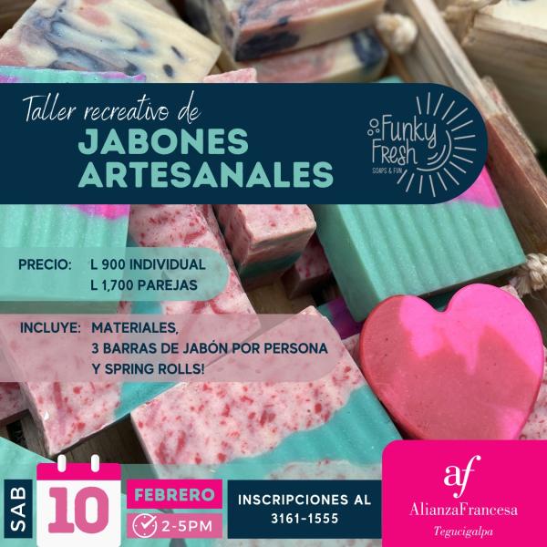 Taller recreativo de Jabones Artesanales 