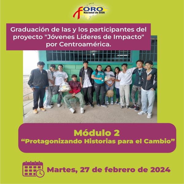 Cobertura de prensa: graduación del módulo "Protagonizando Historias para el Cambio"