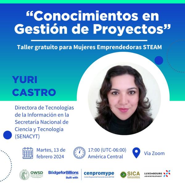 Taller de conocimientos en gestión de proyectos