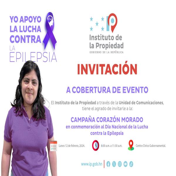 Cobertura de Prensa: "Corazón Morado", en conmemoración al Día Nacional de la Lucha contra la Epilepsia