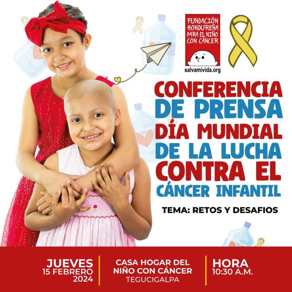 Conferencia de Prensa: Día Mundial de Lucha contra el Cáncer Infantil