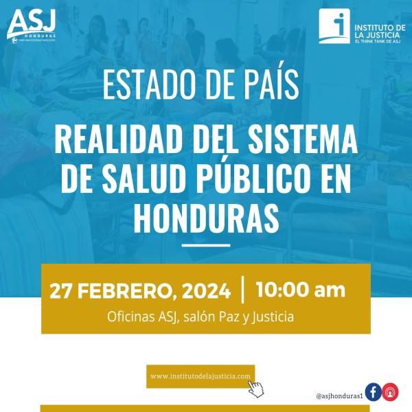 Invitación a prensa: Presentación Estado de País - Sector Salud