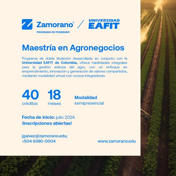 Maestría en Agronegocios
