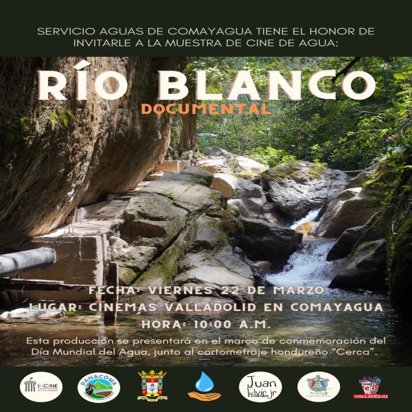 Presentación de los cortometrajes "Río Blanco" y "Cerca" en Comayagua 