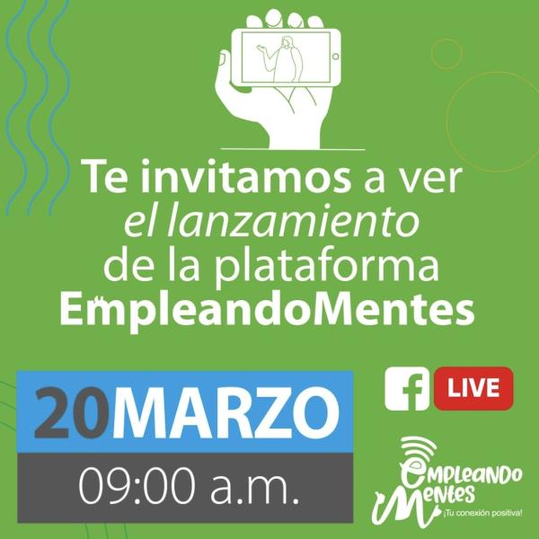 Lanzamiento de la nueva plataforma: EmpleandoMentes